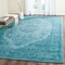 Safavieh Classic Vintage Large Rectangle Area Rug, Aqua - 9 X 12 Ft. CLV121E-9 - alternate 2